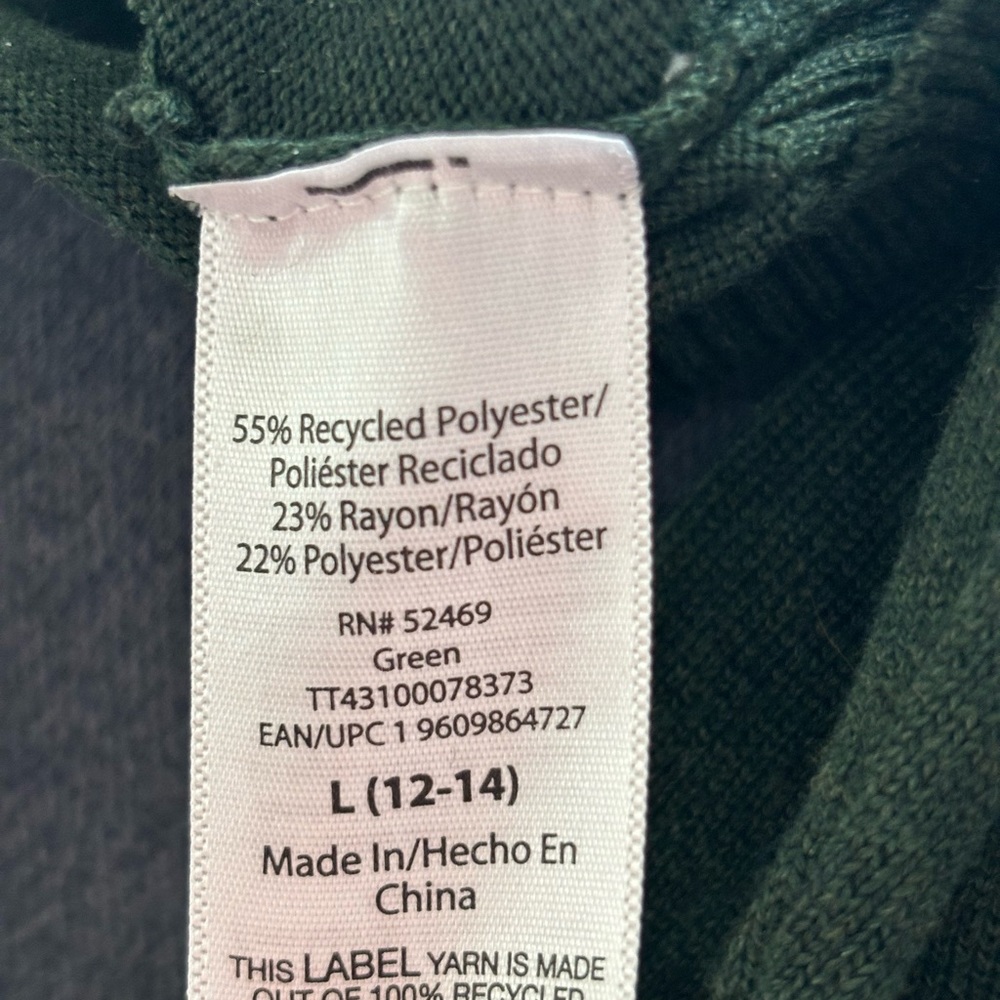 Green Sweater - Picture 2 of 2